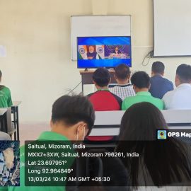 Participated in the witness of India Semi-conductor mission live stream (13.03.2024)